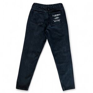 Z. Cavaricci Black High-Rise Jeans